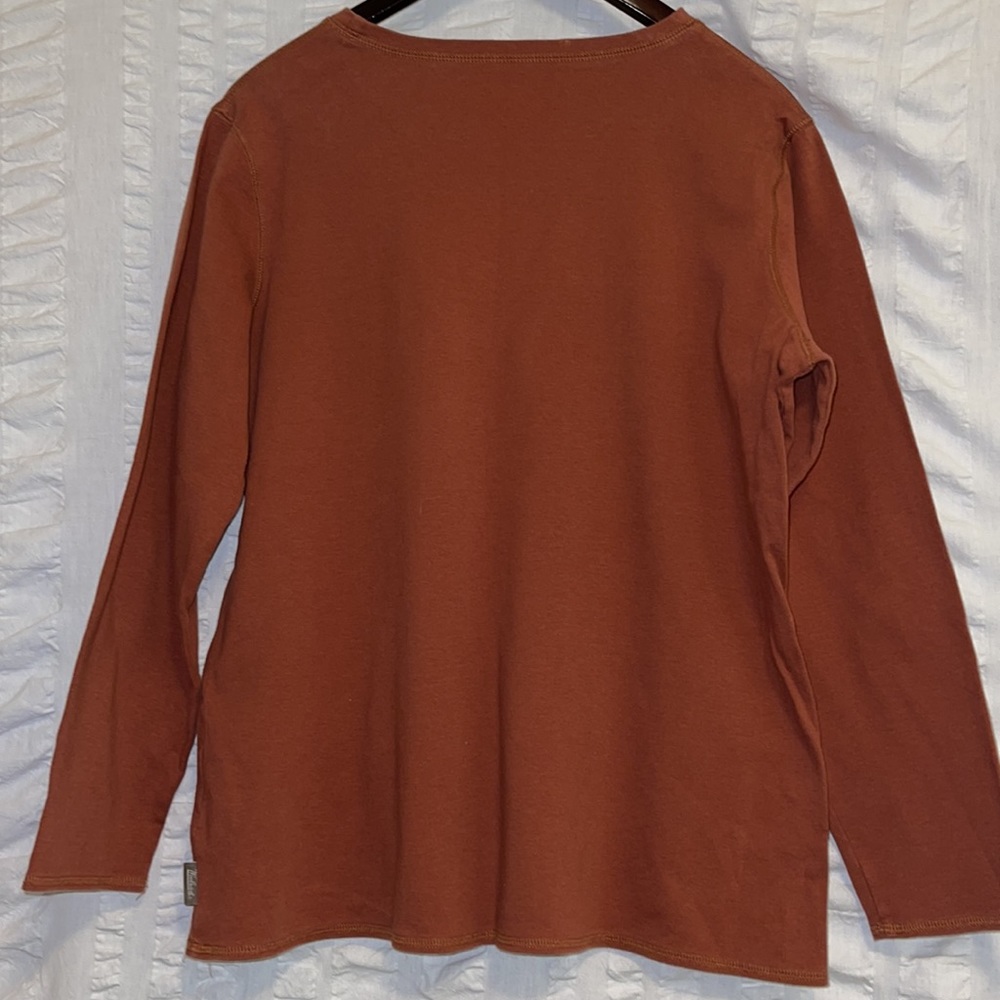 Woolrich Russet Bird Graphic Long Sleeve Top - Picture 3 of 7
